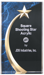 Marble Square Shooting Star Acrylic