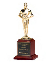 Cast Metal Achiever Figures