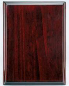 ROSEWOOD PIANO FINISH PLAQUES