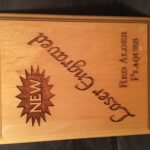 RED ALDER PLAQUES
