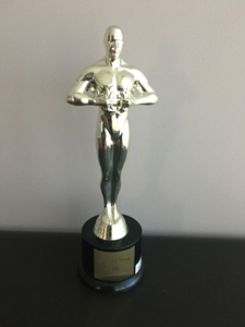 Male Achievement Trophy 10"