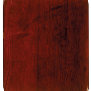 Rosewood Piano Finish Round Corner Plaque