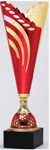ASSEMBLED METAL CUP RED WREATH