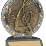 4 1/2" Music All Star Resin