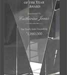 Crystal Triangle Front Pillar
