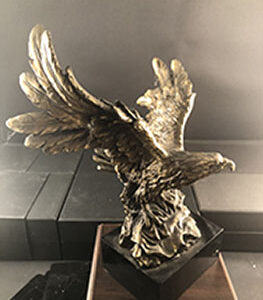 BRONZE RESIN EAGLE