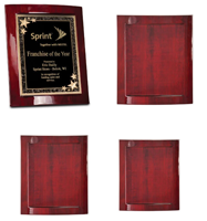 Eclipse Rosewood/Black Piano Finish Plaque