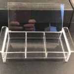 Acrylic 3-Section Stationary Box