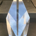 Acrylic  with Slant Front